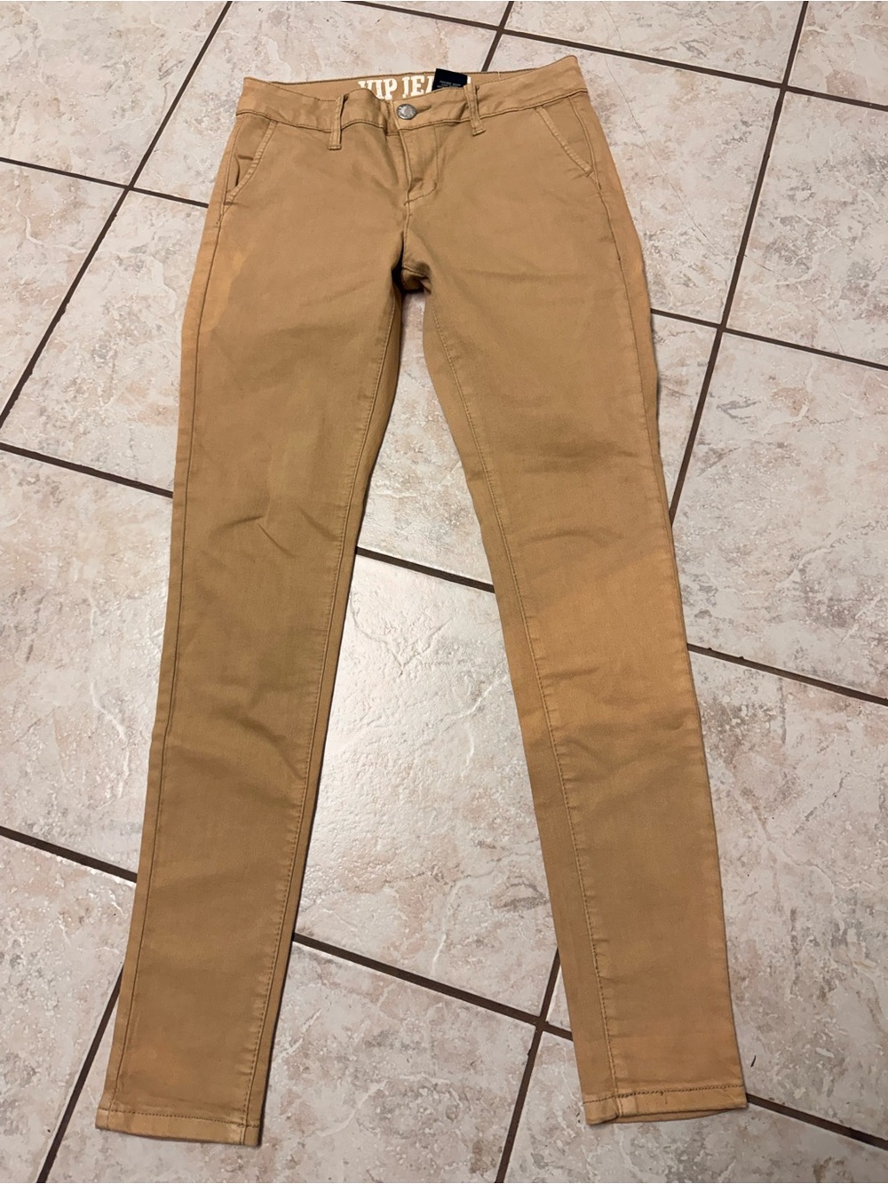 VIP mustard color skinny jeans
